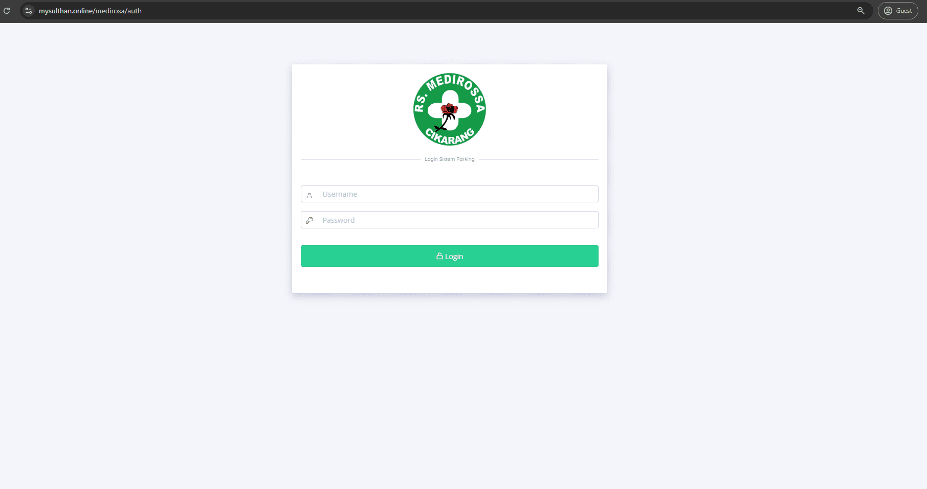 Sampul RS Medirossa Cikarang Parking System